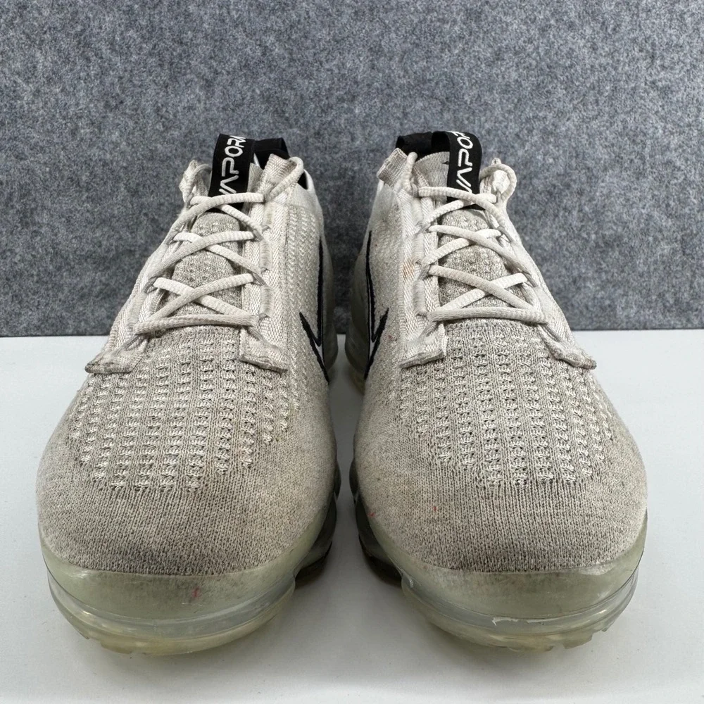 Nike Air VaporMax 2021 FK Running Shoes Mens 8 Oatmeal DH4084-100 Flyknit